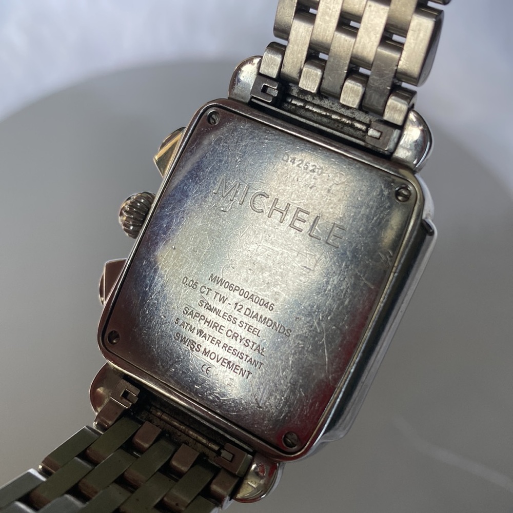 Michele Deco Day Diamond Watch - Picture 10 of 12